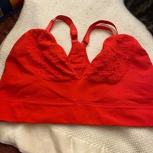 NWOT Red MINDD Bralette made for women D+ and Up